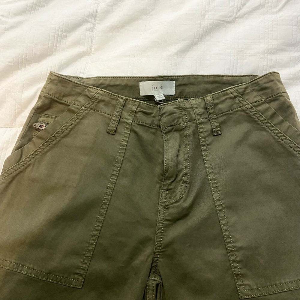 NWT Joie Aerial Cropped Zip Pocket Pants